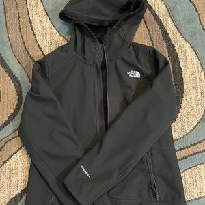 The North Face black light weight jacket